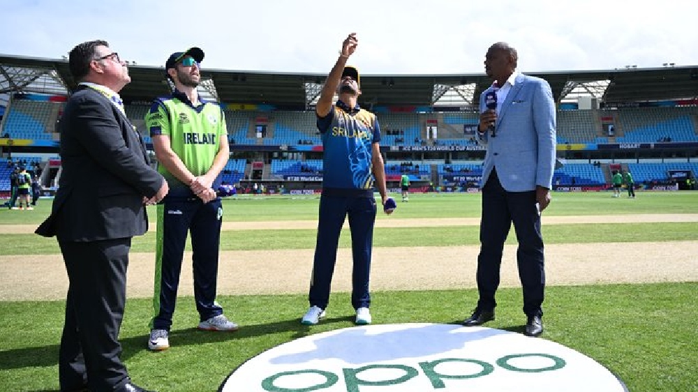 T20 World Cup: Ireland opt to bat against Sri Lanka