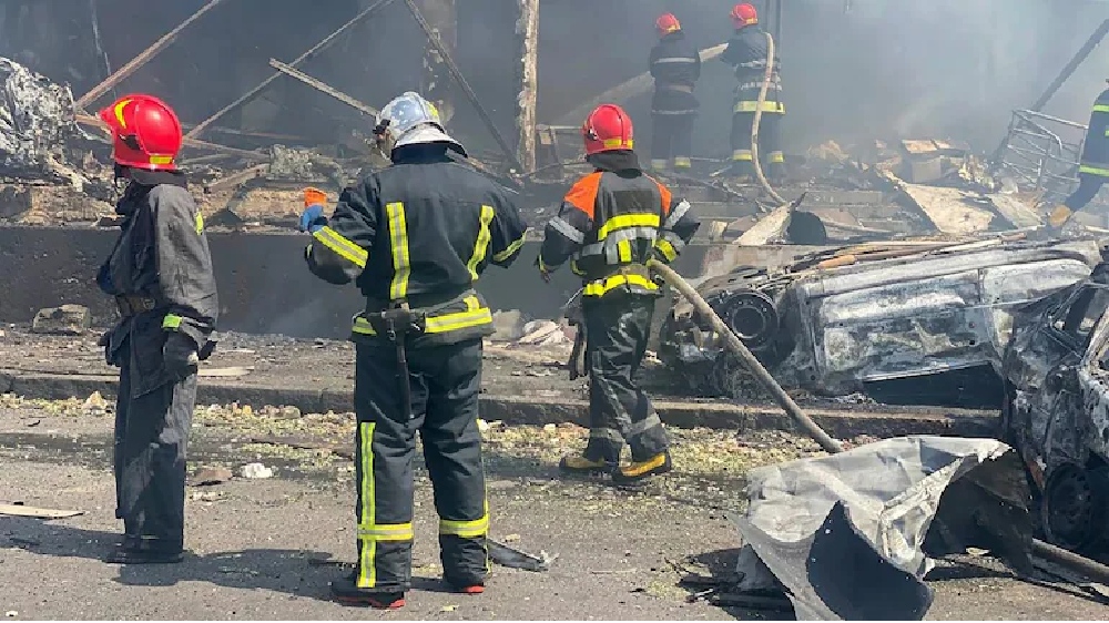 Blasts heard in Russia-occupied Kherson, Melitopol