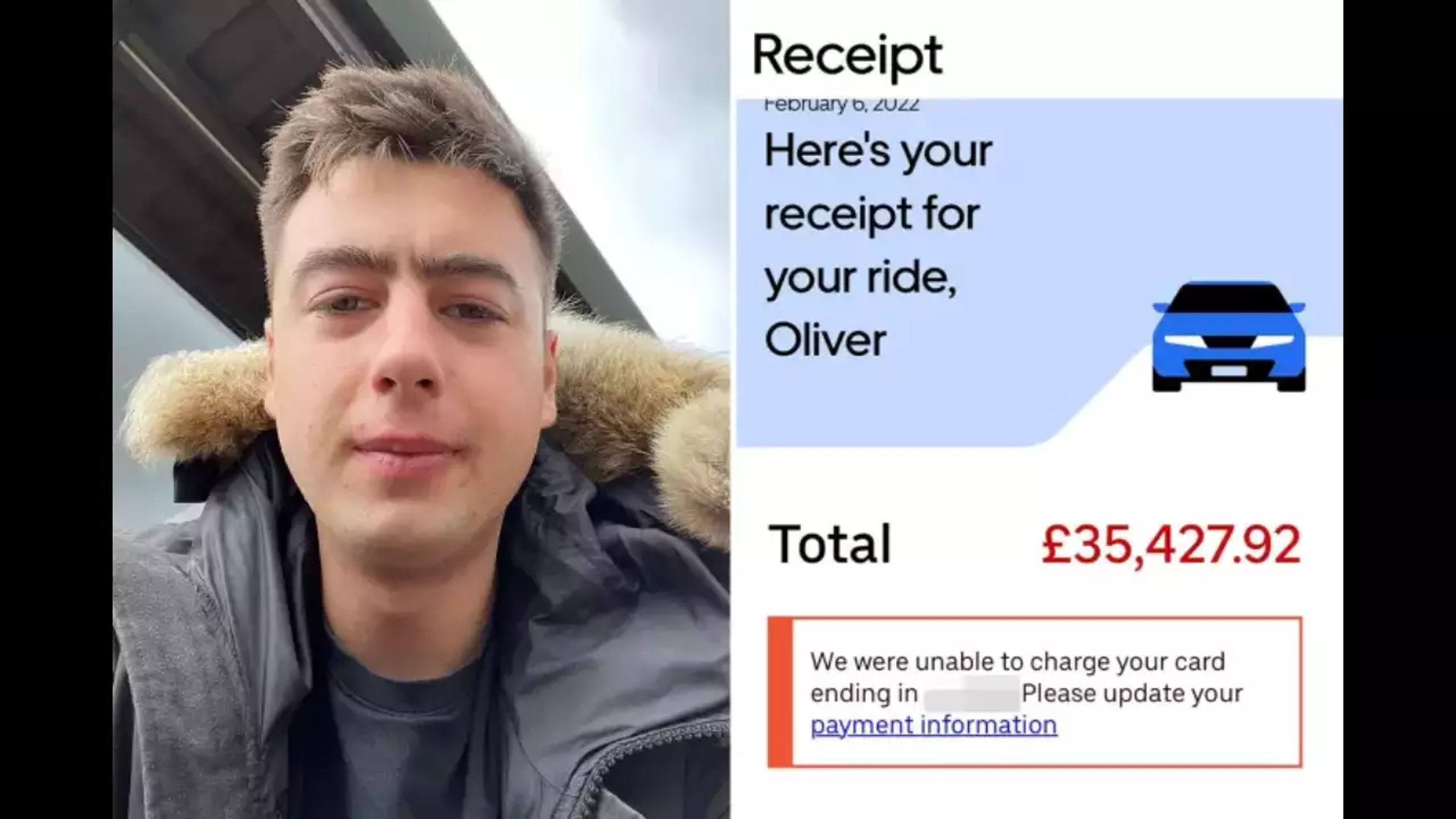 Customer charged Rs 32 lakh for 15-min cab ride Customer charged Rs 32 lakh for 15-min cab ride