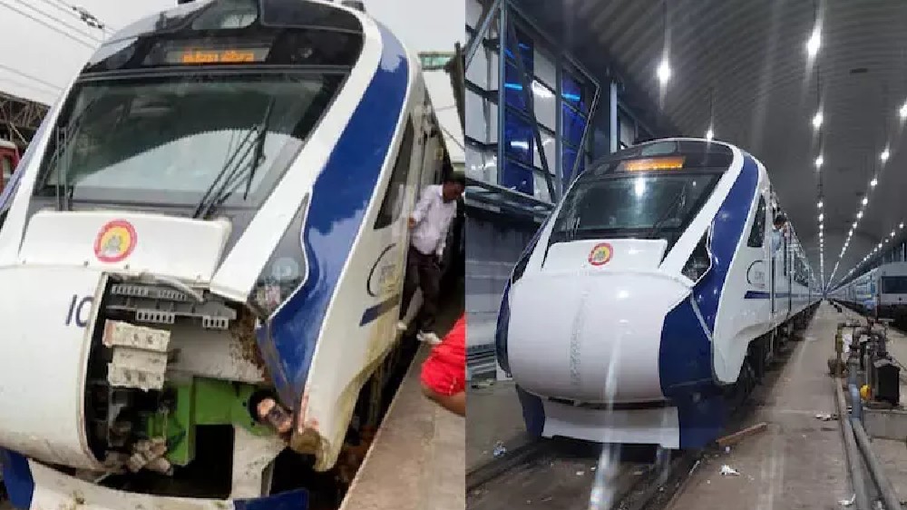 Vande Bharat Express hits cow; second such incident in two days