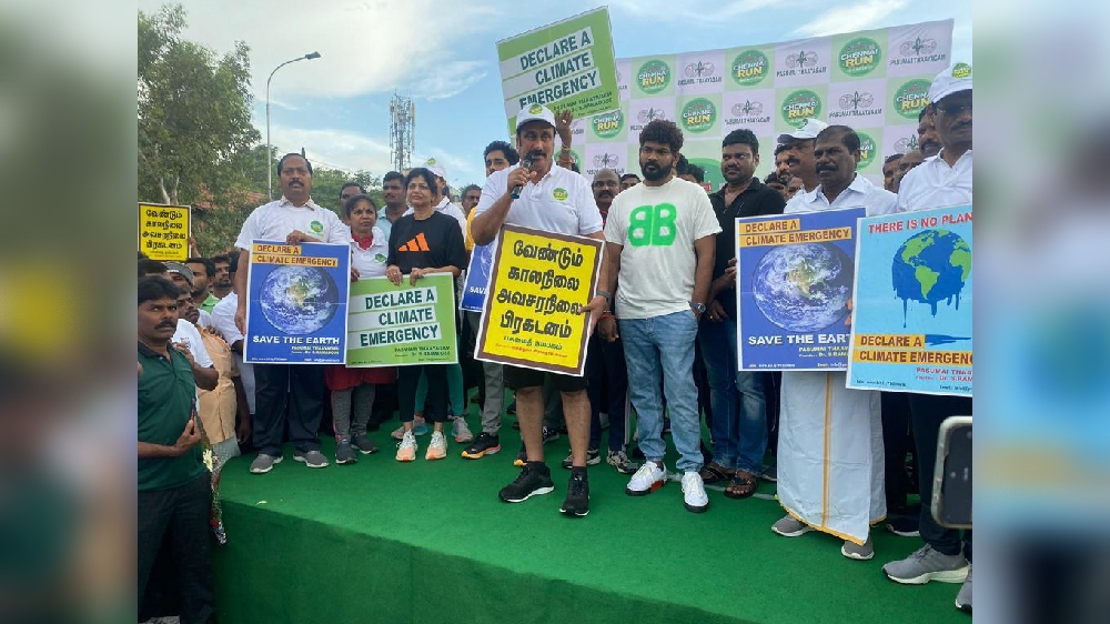 Siddharth, Vignesh Shivan join hands with Anbumani for Chennai Run