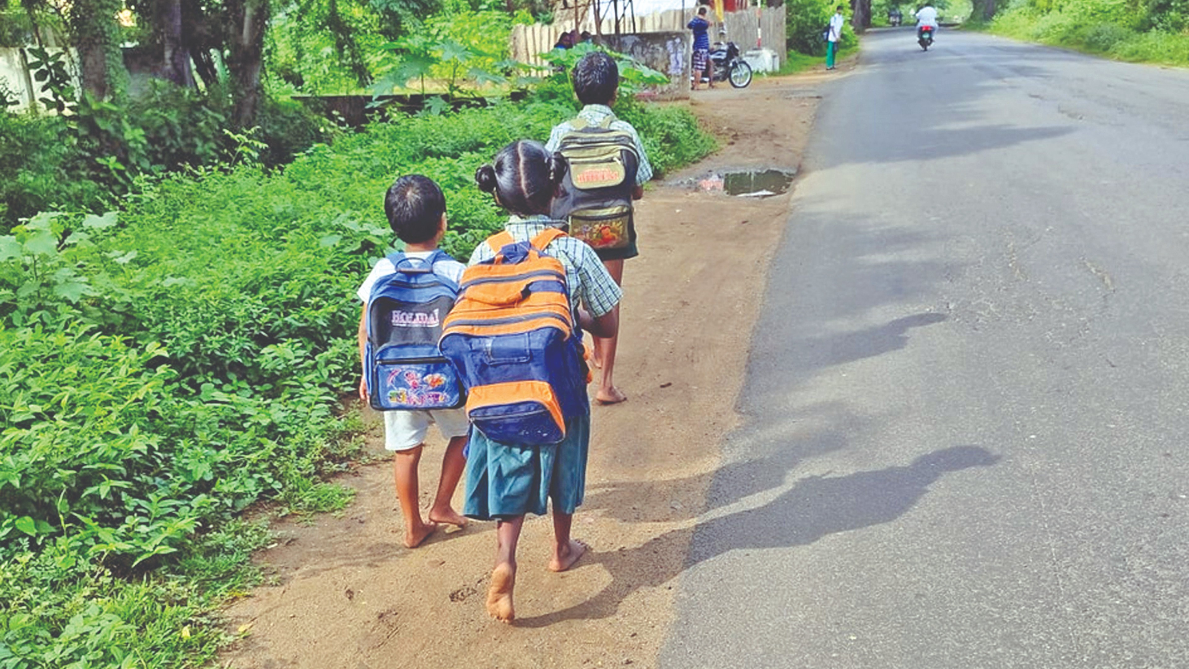 No footwear, bags: Govt students’ ordeal in pursuing edu