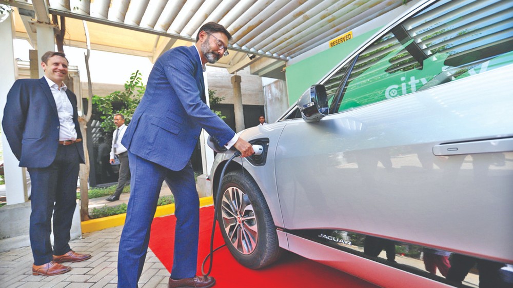 British diplomatic mission vehicles go solar