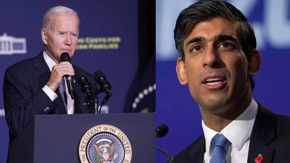 Rishi Sunaks election as UK PM ground-breaking milestone: Biden