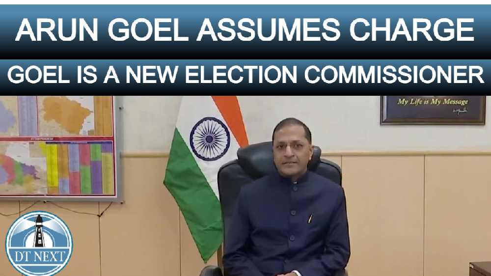 Arun Goel assumes Charge as Election Commissioner of India Arun Goel assumes Charge as Election Commissioner of India