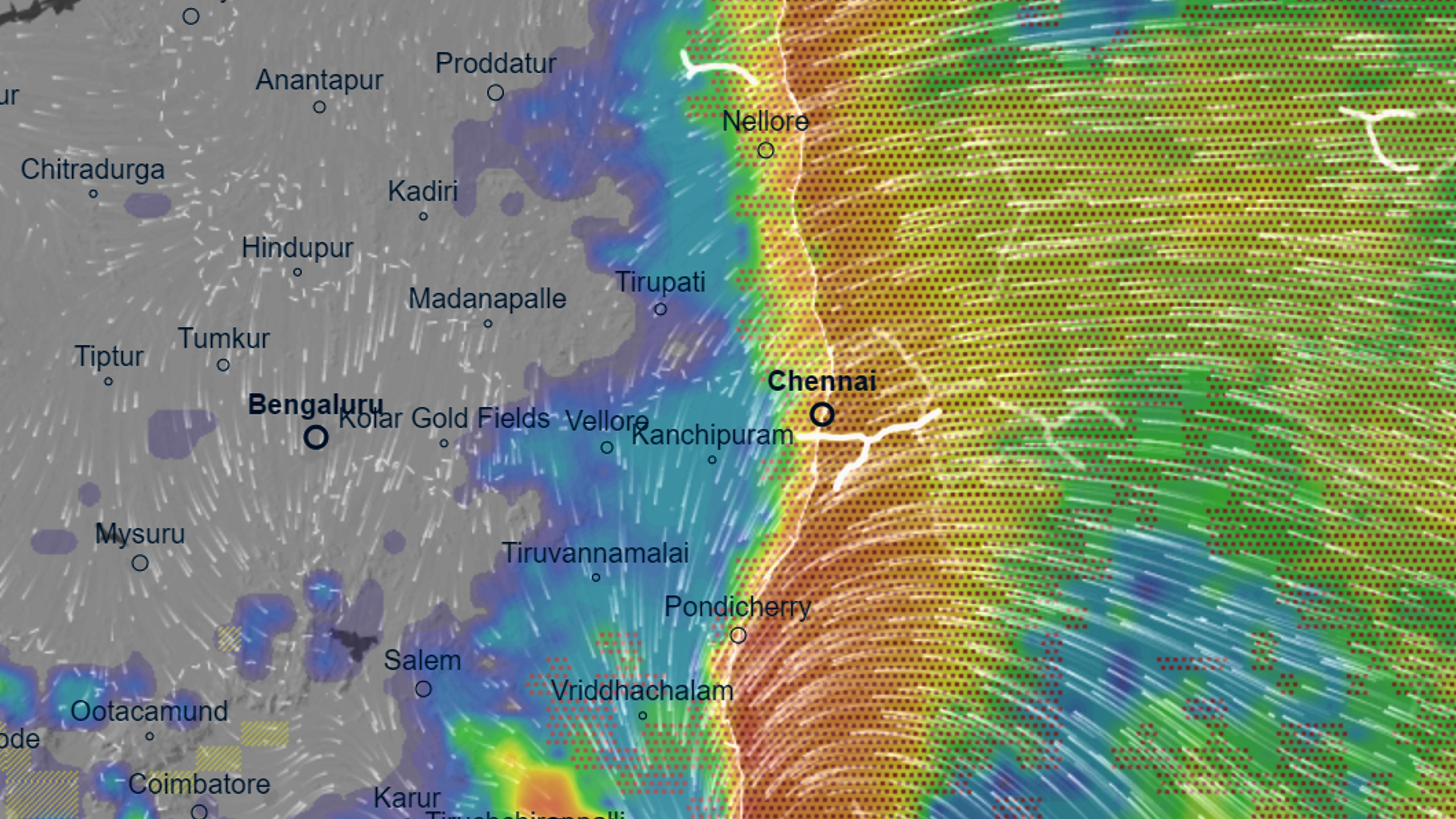 Heavy rains back to Chennai; 5 TN districts announce holiday Heavy rains back to Chennai; 5 TN districts announce holiday