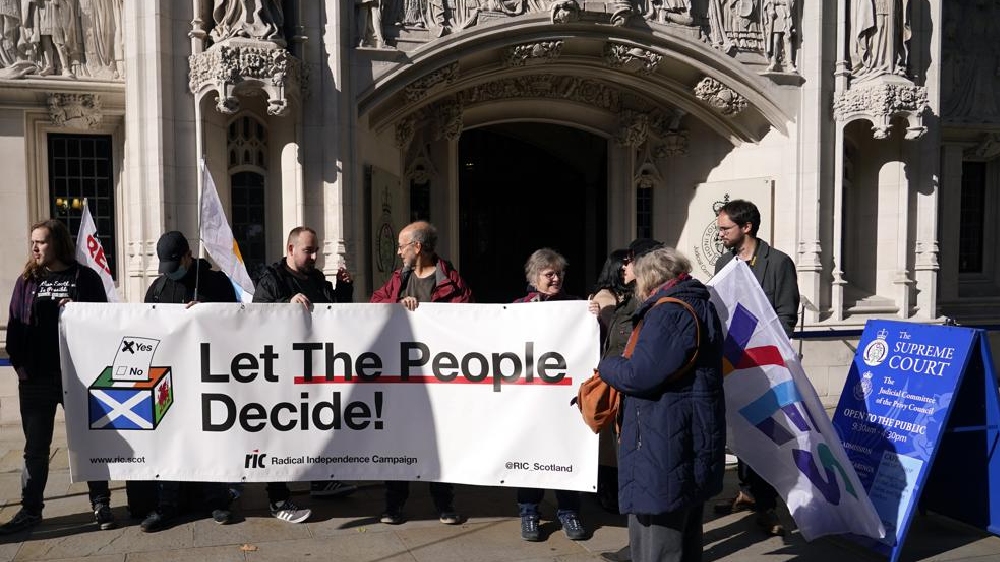 UK’s top court to rule on Scottish bid for independence vote