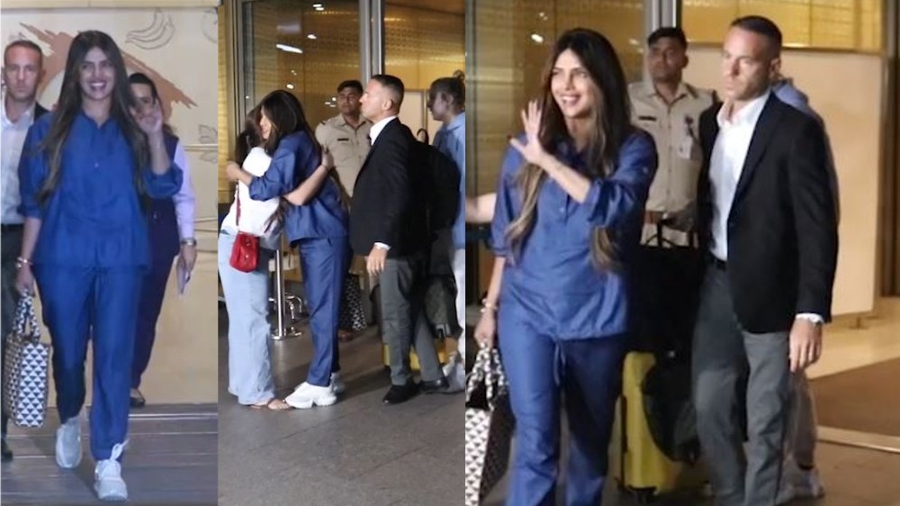 ‘Desi Girl’ Priyanka Chopra returns to India: Check outfit