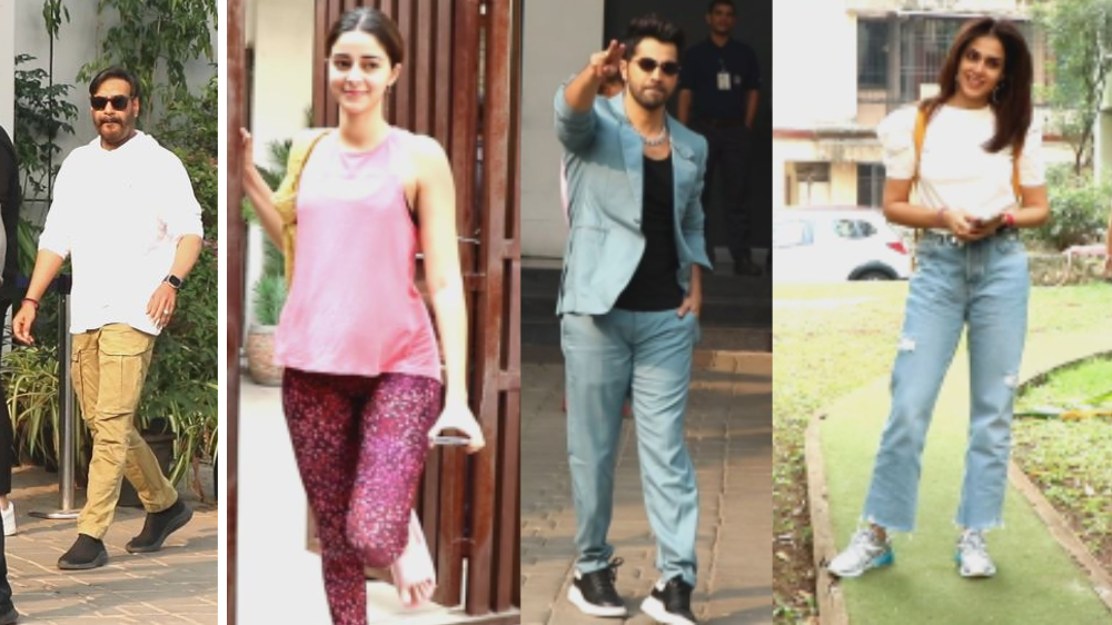Virat Kohli to Ajay Devgn, celebrities snapped across Mumbai