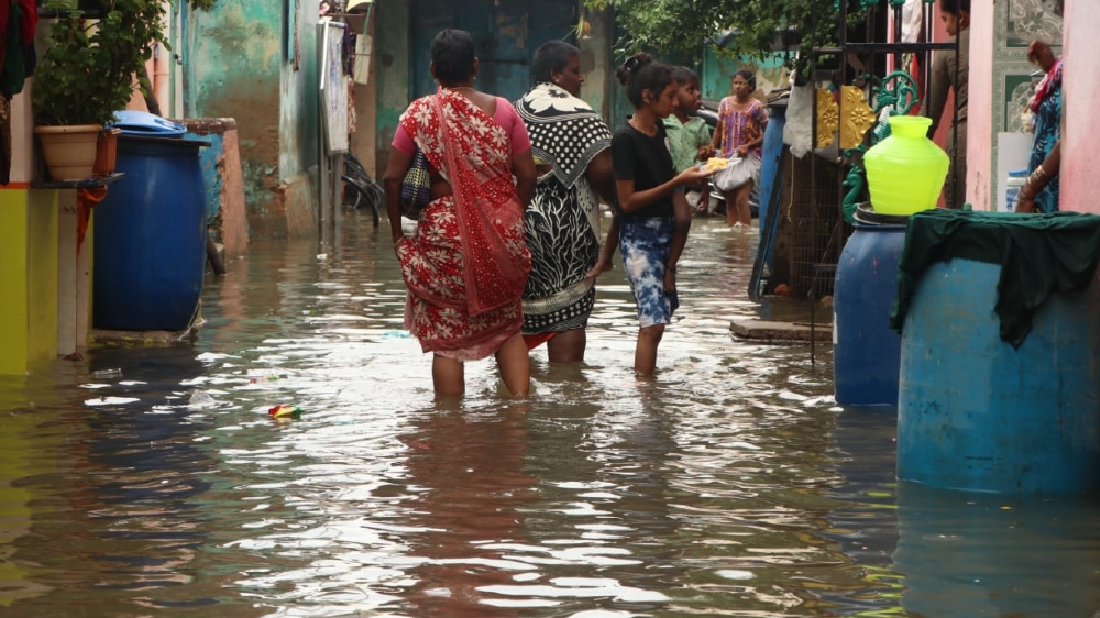 In pics: Flooded streets of North Chennai