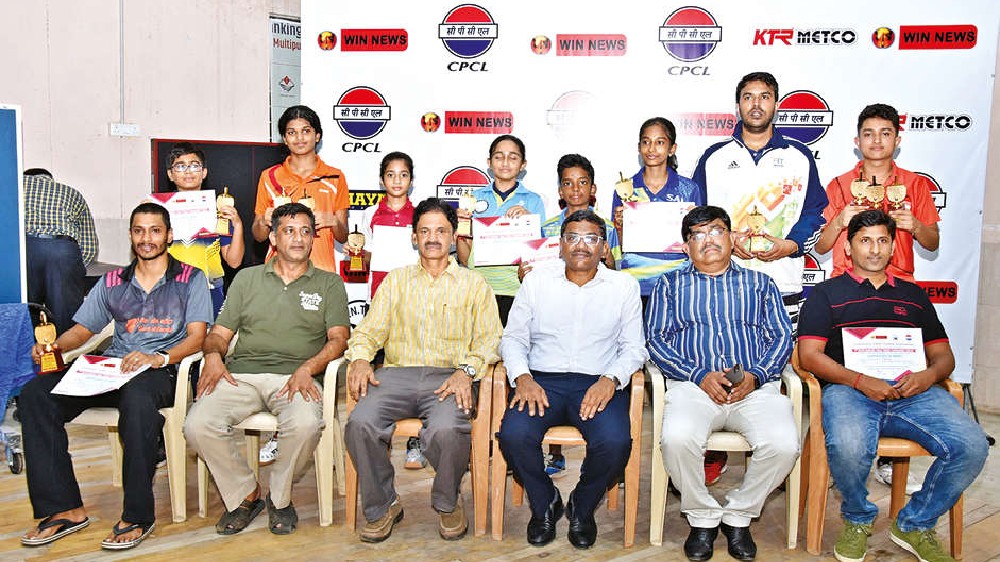 Nithin, Kowshika clinch TT titles