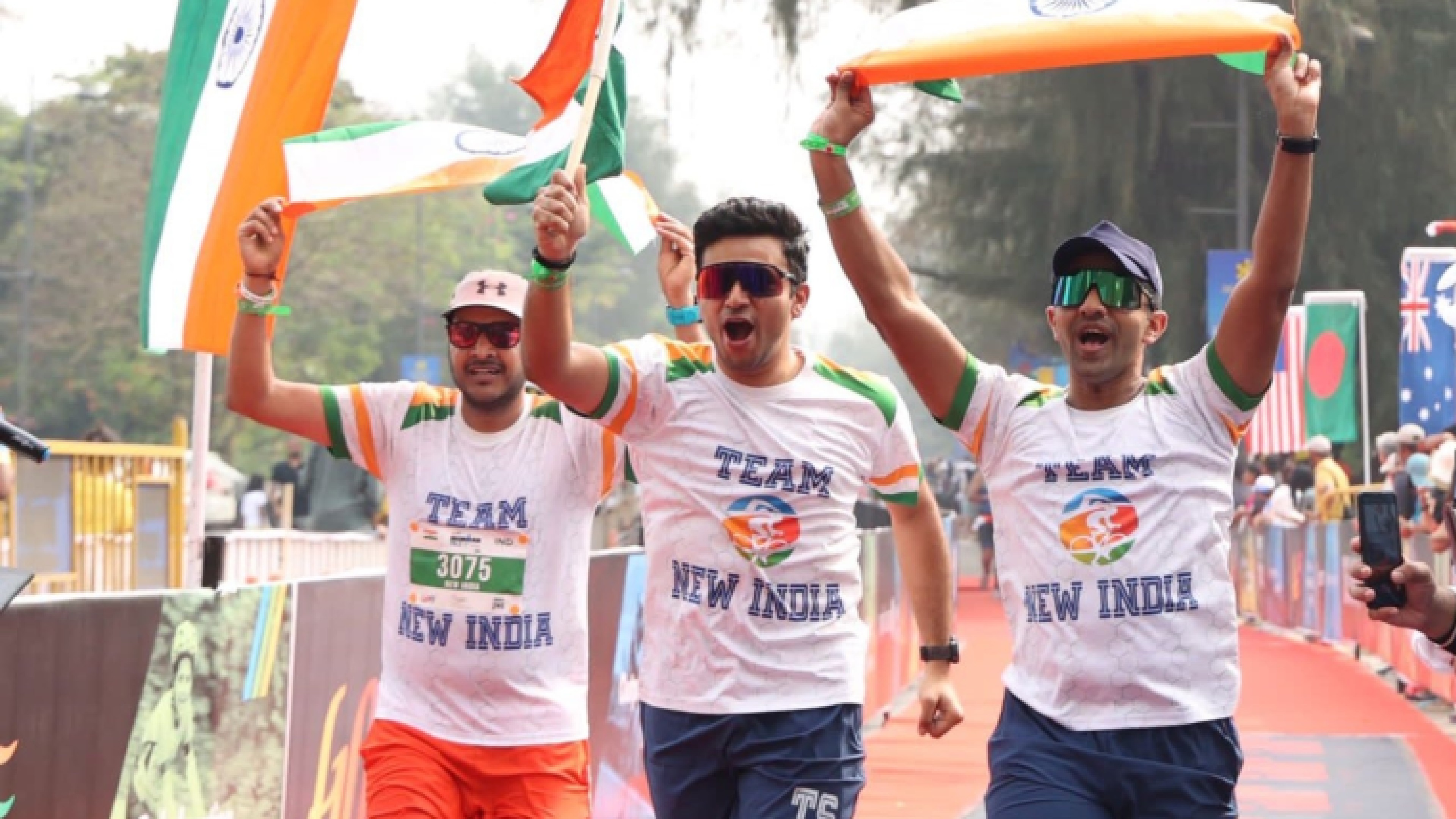Tejasvi Surya becomes first MP to complete Ironman Relay Challenge Tejasvi Surya becomes first MP to complete Ironman Relay Challenge