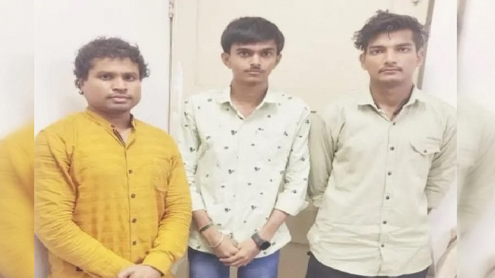 3 held for flying drone near PM Modis rally in Gujarat 3 held for flying drone near PM Modis rally in Gujarat