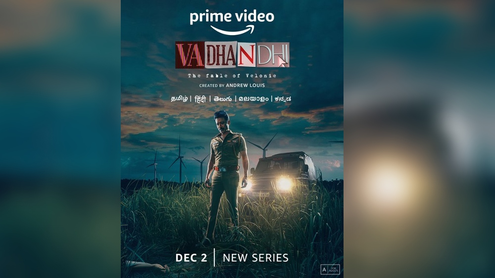 Tamil crime thriller Vadhandhi to premiere worldwide on Dec 2