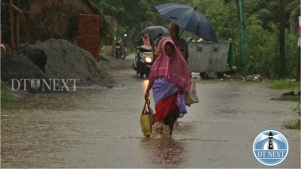 Nungambakkam received 12 cm rain; showers likely to continue Nungambakkam received 12 cm rain; showers likely to continue