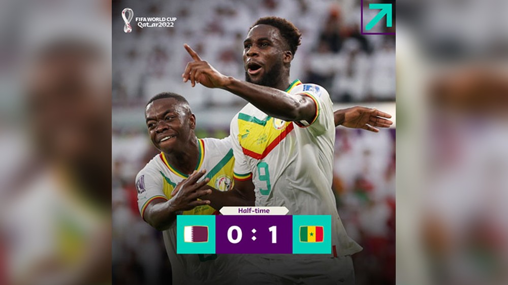 FIFA: Dia helps Senegal take 1-0 lead against Qatar in half-time