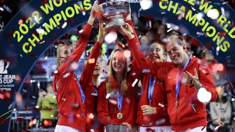 Switzerland win Billie Jean King Cup championship for first time Switzerland win Billie Jean King Cup championship for first time