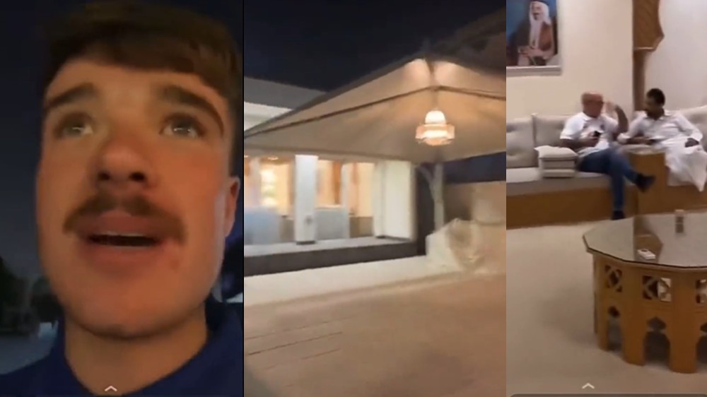 Viral: Fans searching for beer in Qatar end up at Sheikhs palace!