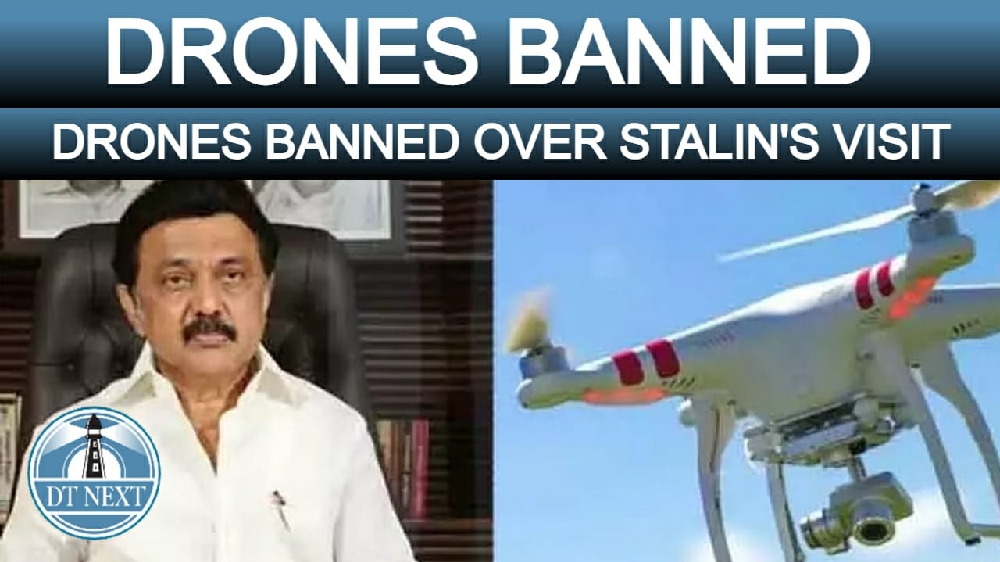 Drones banned over Stalins visit Drones banned over Stalins visit