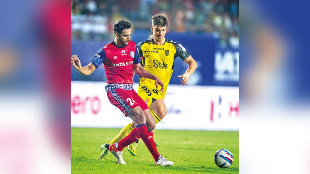 Hyderabad beats Jamshedpur to go seven points clear