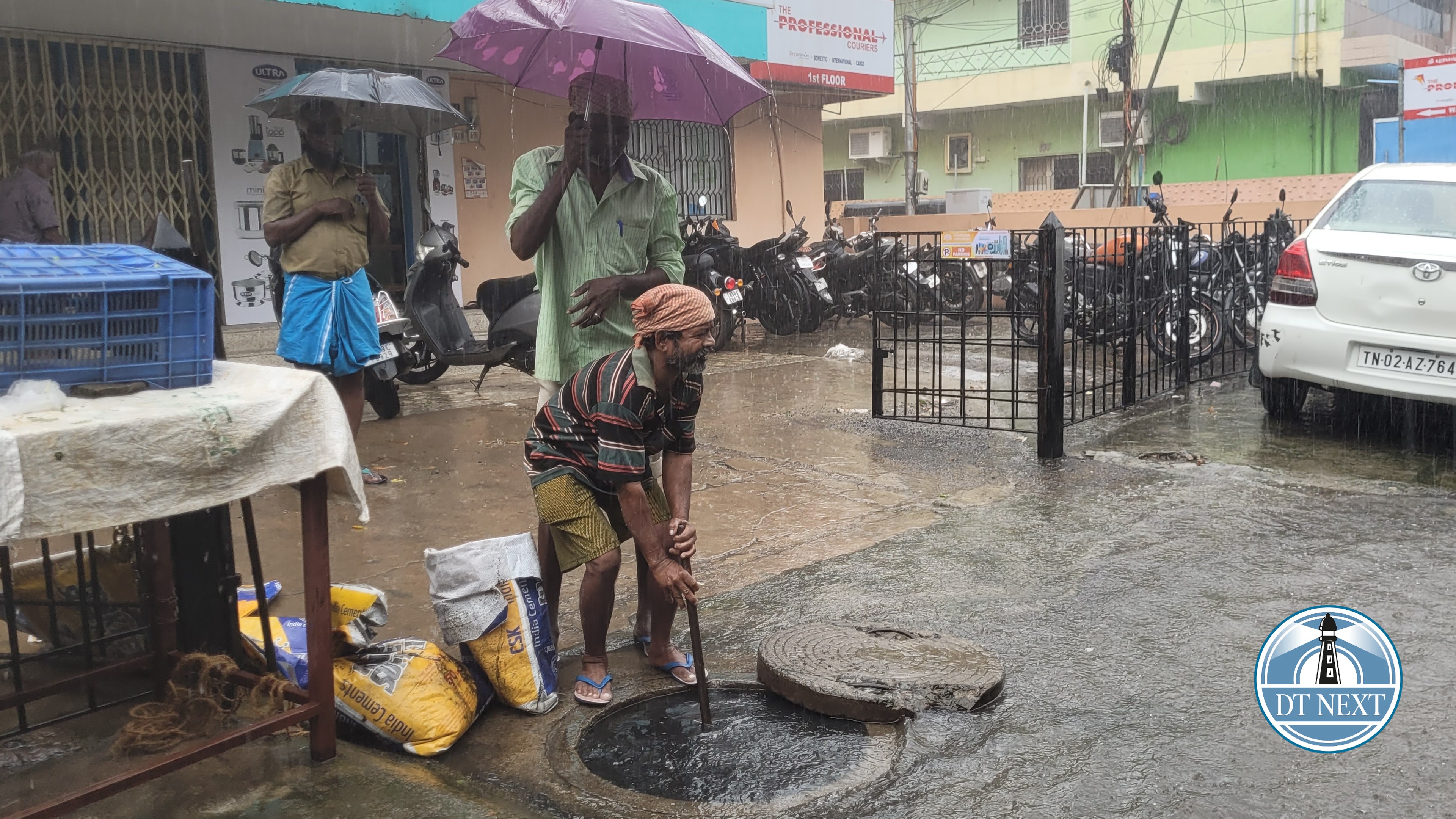 In pics: Heavy rains inundate several Chennai roads
