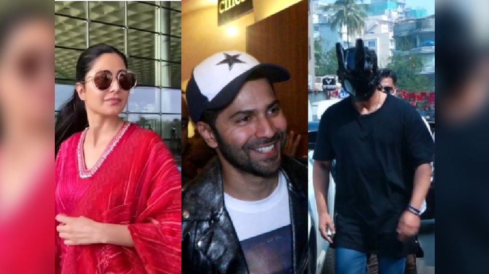 Raj, Varun, Katrina: Celebrities spotted across B-town