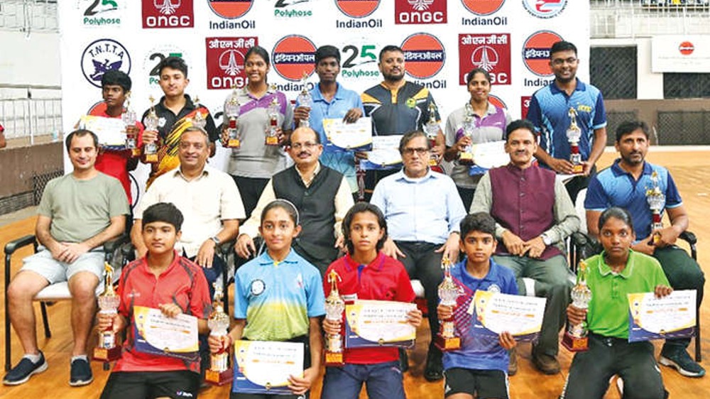 Vinod, Yashini bag State Championship titles