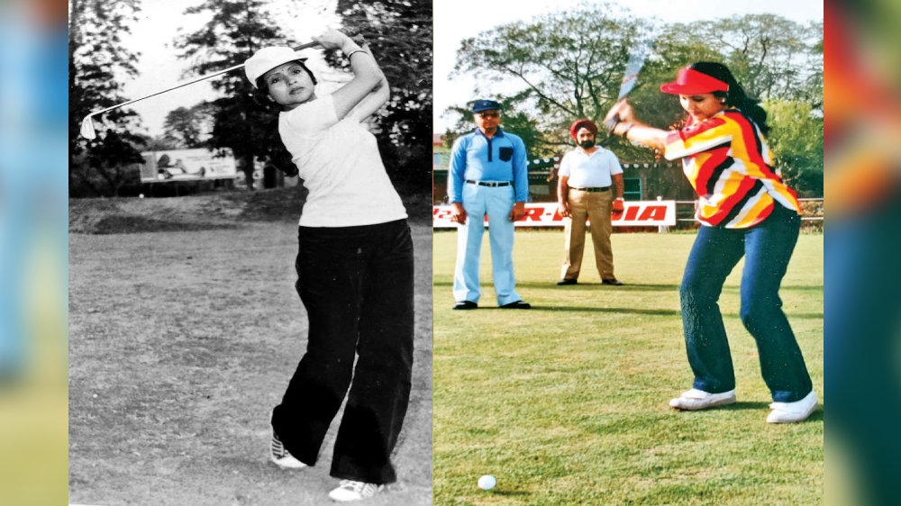 When silverscreen diva Vyjayanthimala Bali queened over the greens