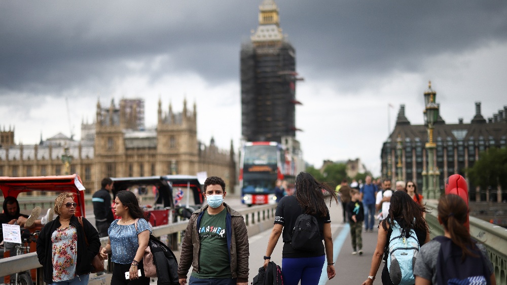 England becoming less white and Christian