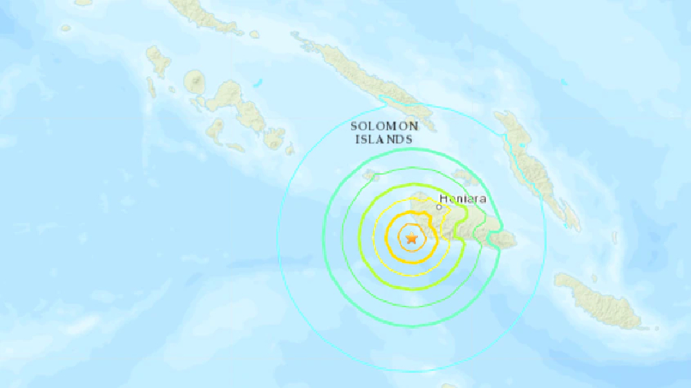 Tsunami warning as magnitude 7 quake strikes Solomon Islands