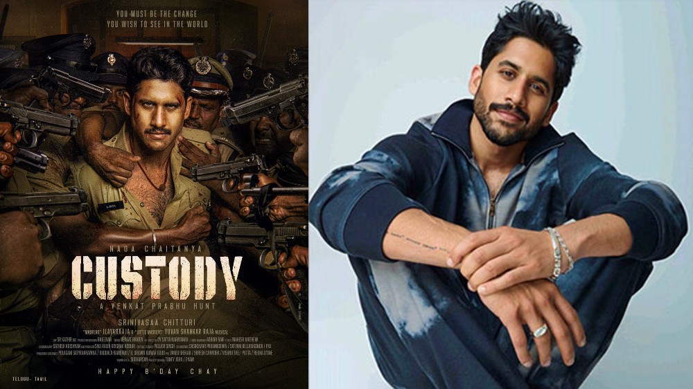 HBD Naga Chaitanya: 1st look from his upcoming next Custody out