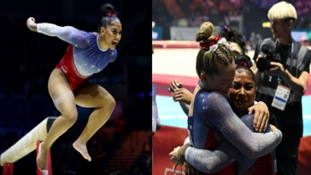US wins 6th consecutive womens team title at Artistic Gymnastics