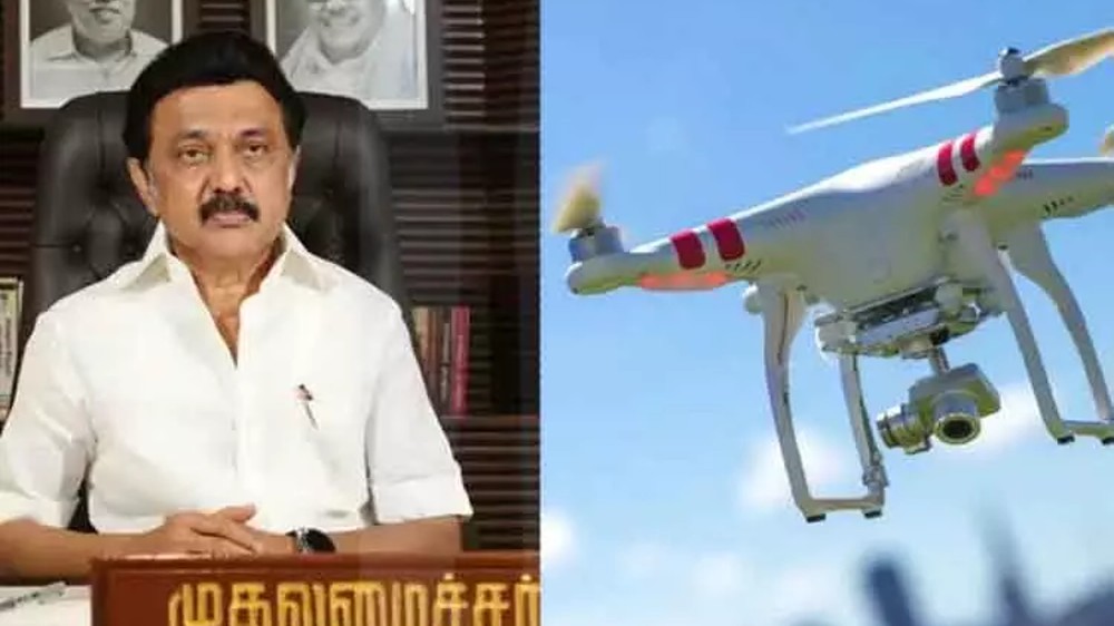 Drones banned for 2 days in Perambalur district over Stalins visit