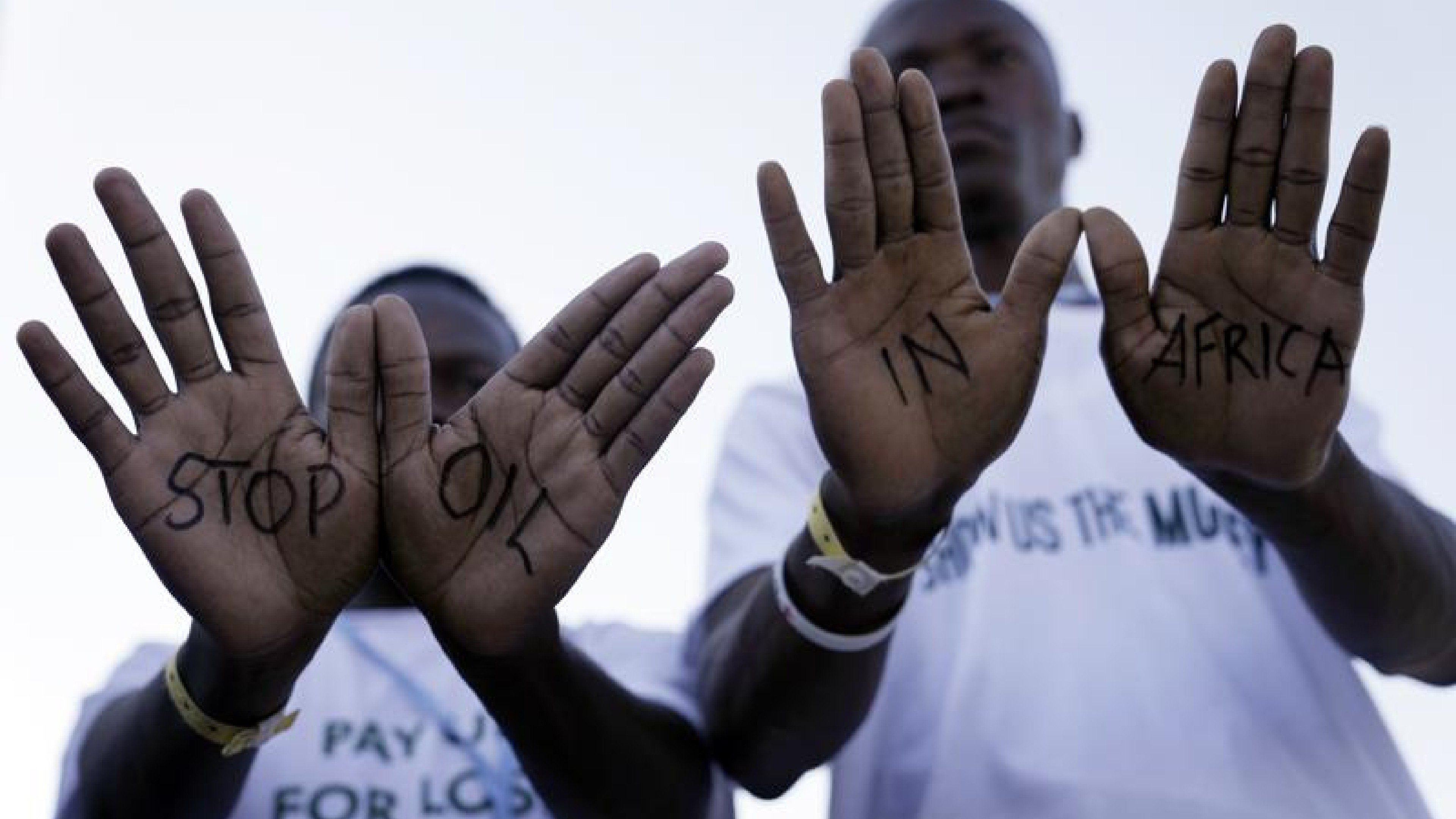After quiet days, handful of protests at UN climate summit
