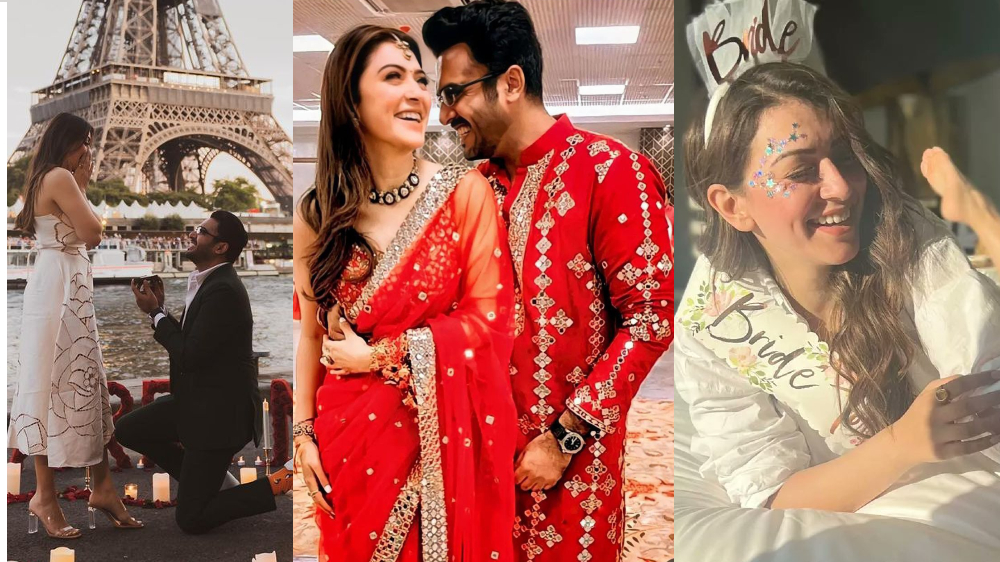 Hansika Motwani revisit her proposal, bachelorette pictures