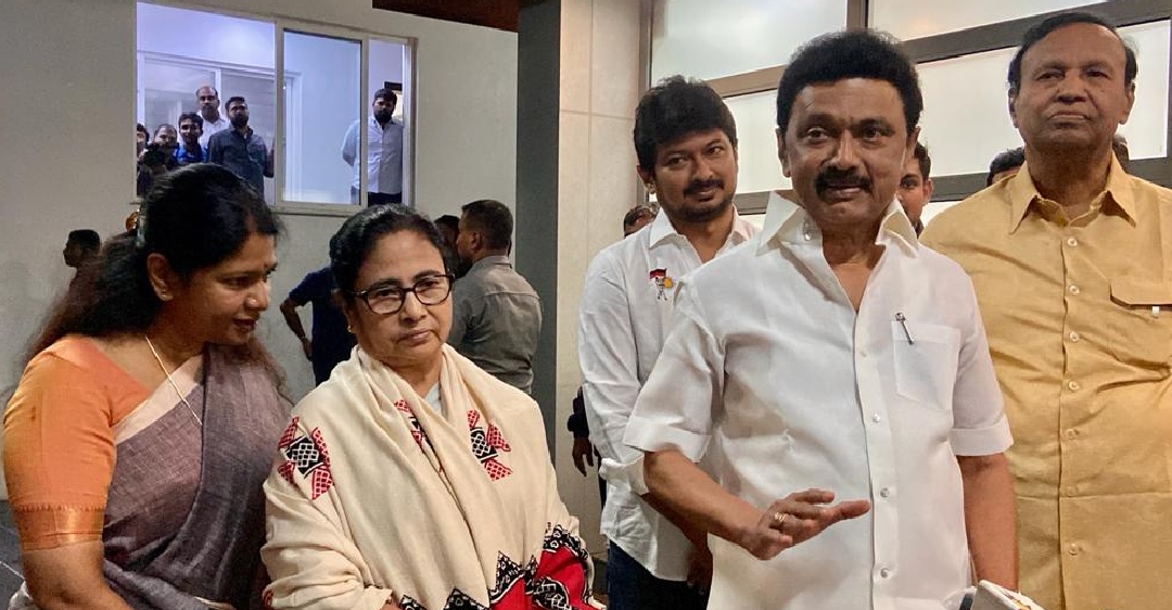 Paid a courtesy visit to ‘brother’ Stalin’s house: Mamata Paid a courtesy visit to ‘brother’ Stalin’s house: Mamata