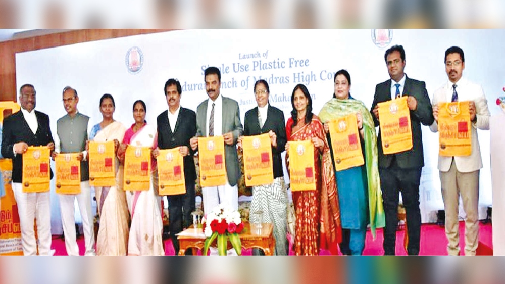 Madurai HC Bench premises to be free of single-use plastic