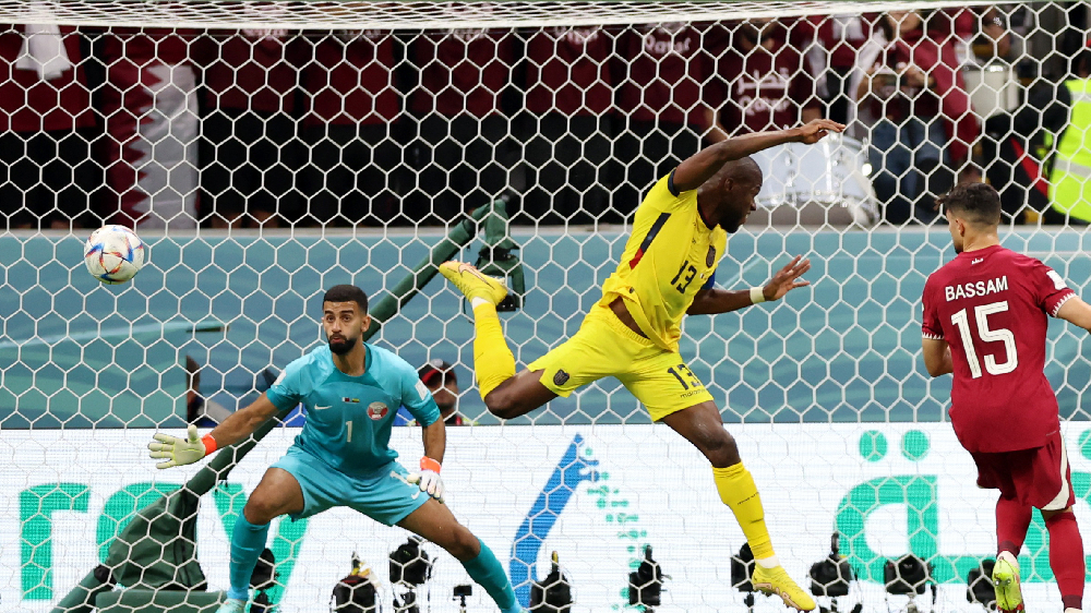 FIFA World Cup: Valencia nets first-half brace as Qatar suffer painful start