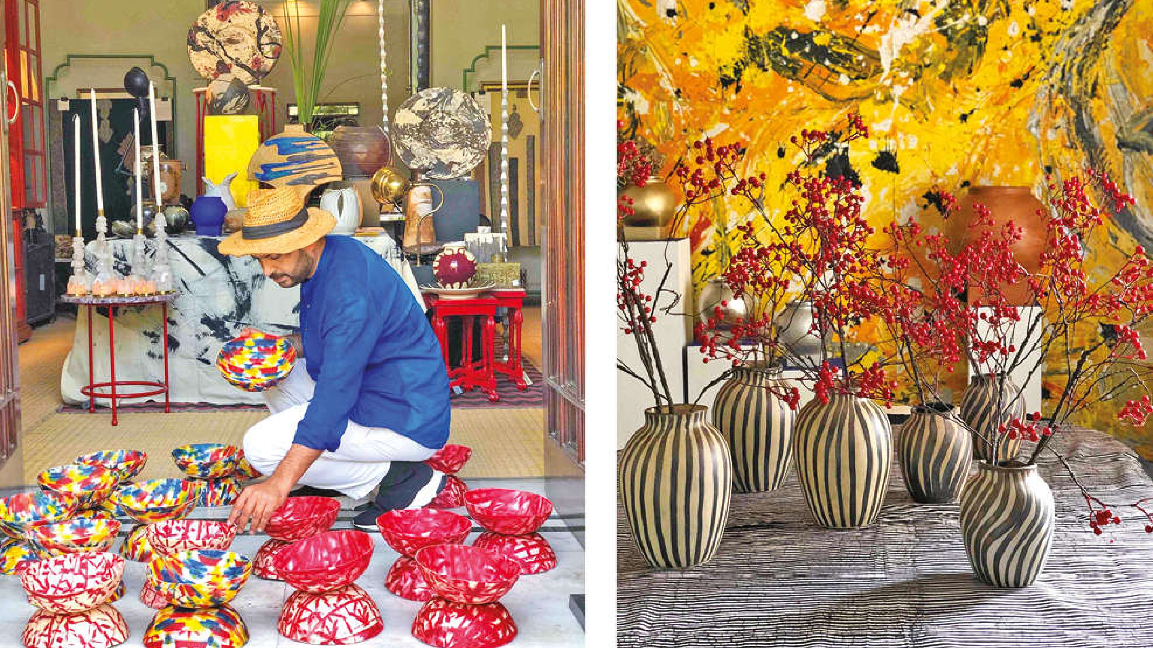 Dine in class: Tableware exhibition in the city