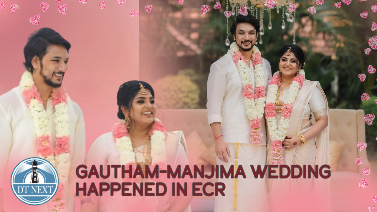 From reel to real: Gautham Karthik weds Manjima Mohan in Chennai From reel to real: Gautham Karthik weds Manjima Mohan in Chennai
