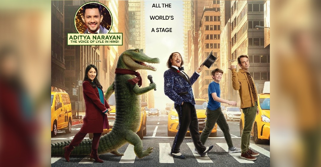 Aditya made his voice thinner, younger for ‘Lyle, Lyle, Crocodile’