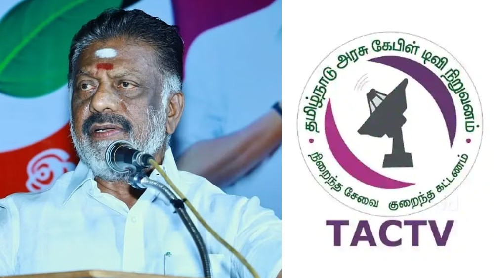 OPS slams govt over mismanagement of TN Arasu cable TV