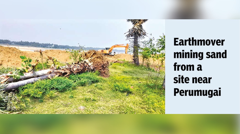 Panel formed to check allegations of excess sand mining at Perumugai