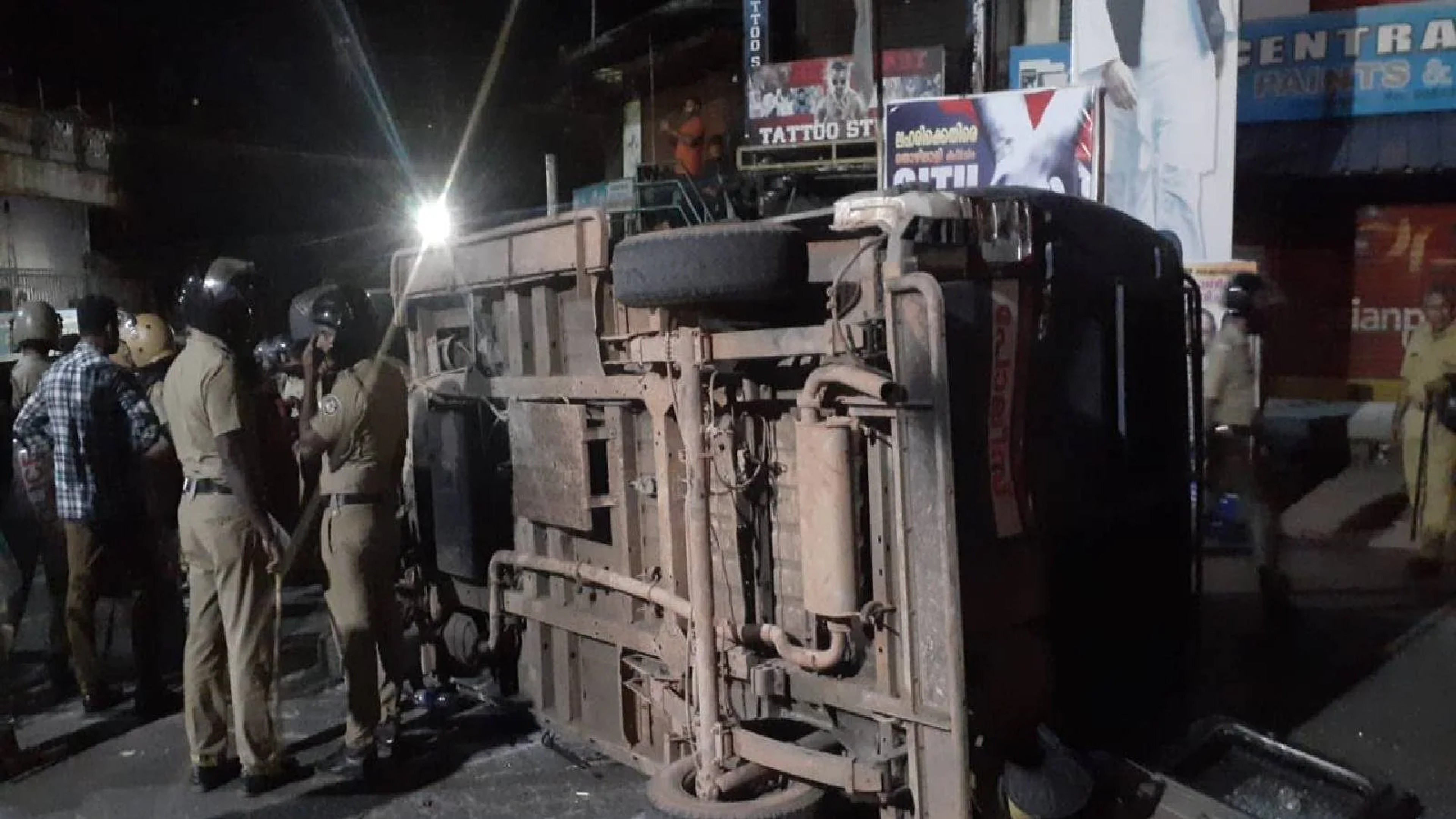 Vizhinjam police station attack: Cases against 3,000 persons