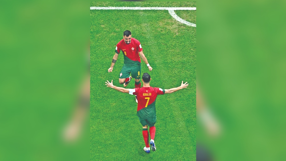 SWEET 16 TIME: Fernandes’ brace helps Portugal beat Uruguay 2-0 SWEET 16 TIME: Fernandes’ brace helps Portugal beat Uruguay 2-0