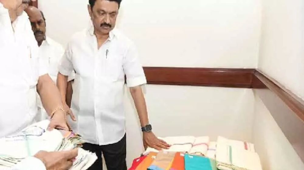 TN govt introduces new dhoti and saree designs for Pongal