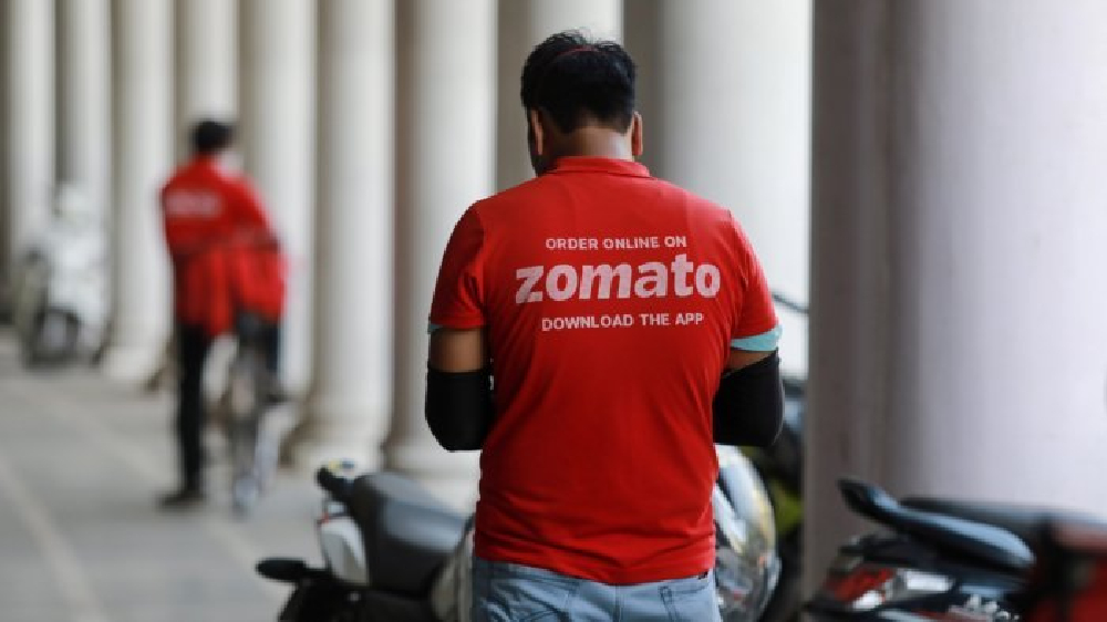 Zomato shares climb over 8 pc as firm narrows loss