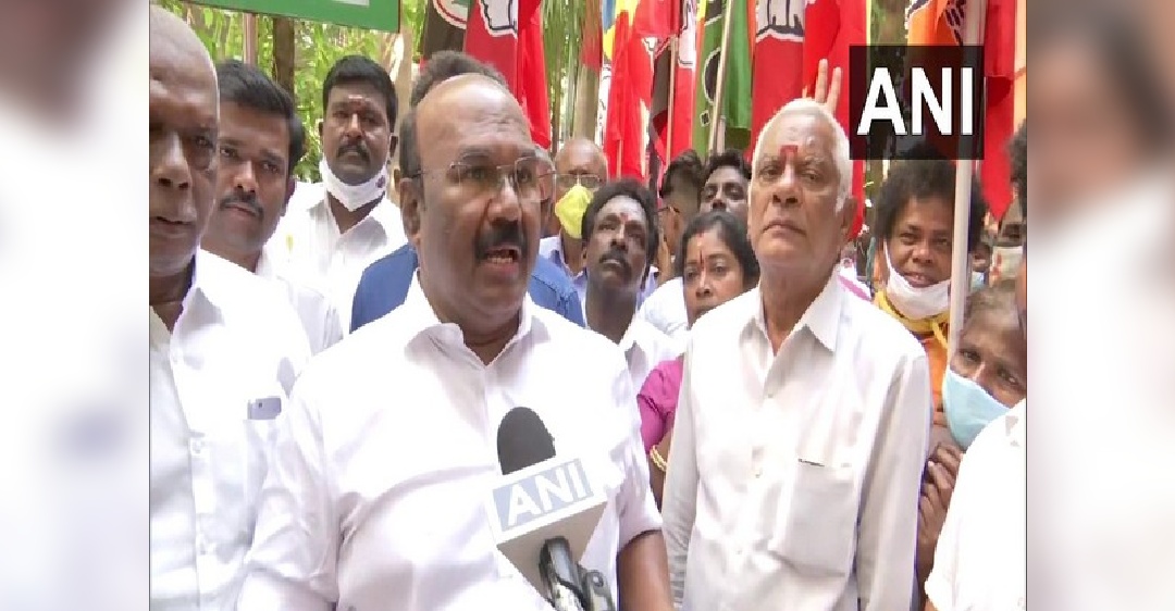 AIADMK condemns DMK for double standard on EWS reservation AIADMK condemns DMK for double standard on EWS reservation