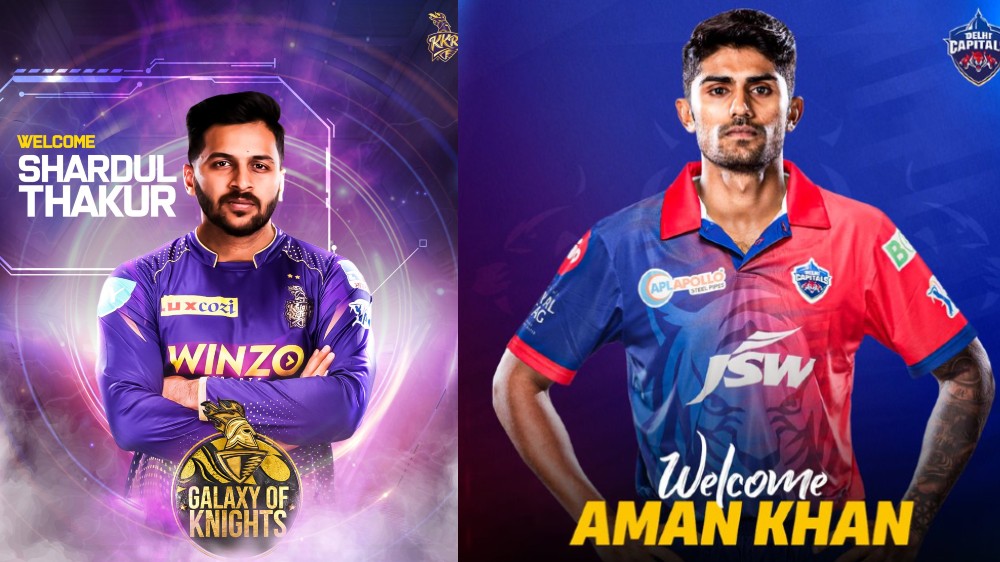 IPL 2023: DC trade Shardul Thakur for Aman Khan with KKR