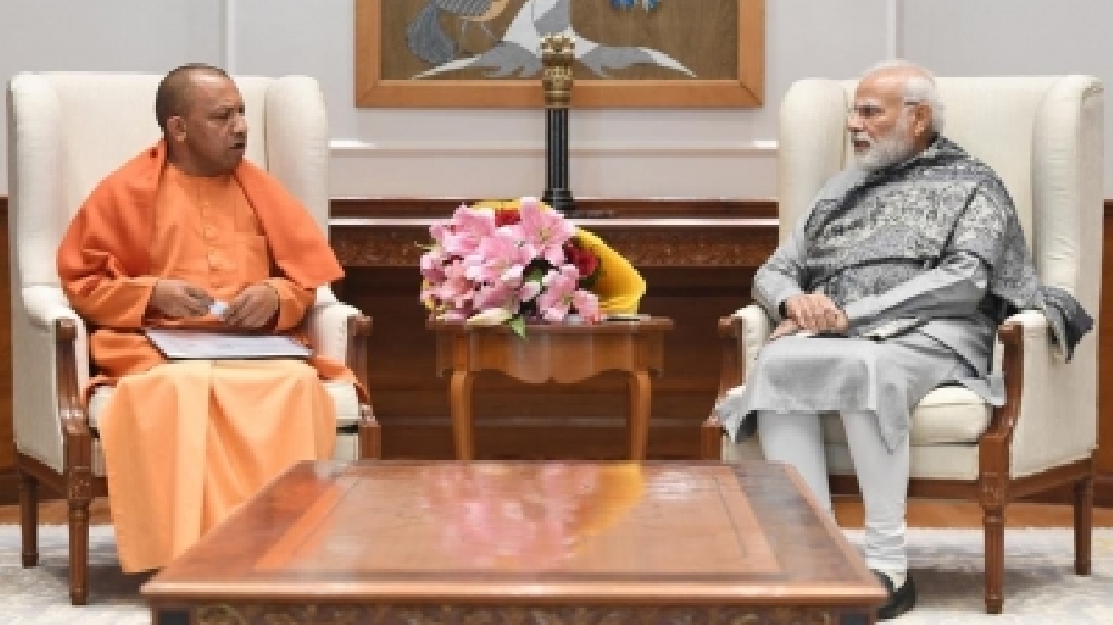 Yogi, PM meet in Delhi, discuss UP Global Investors Summit Yogi, PM meet in Delhi, discuss UP Global Investors Summit
